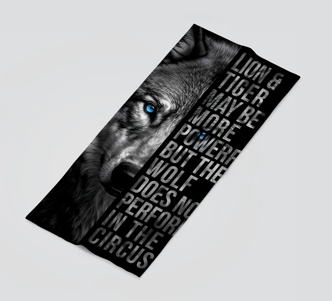Animale lupo telo mare da Pierre Walton