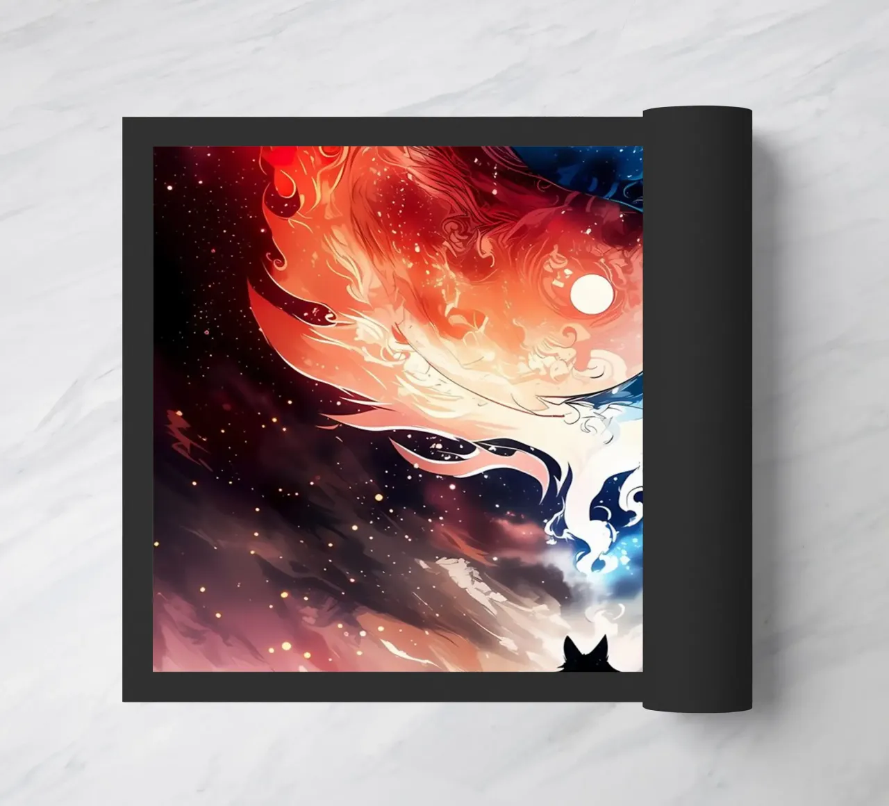 Wolf Dier deurmat van Pierre Walton