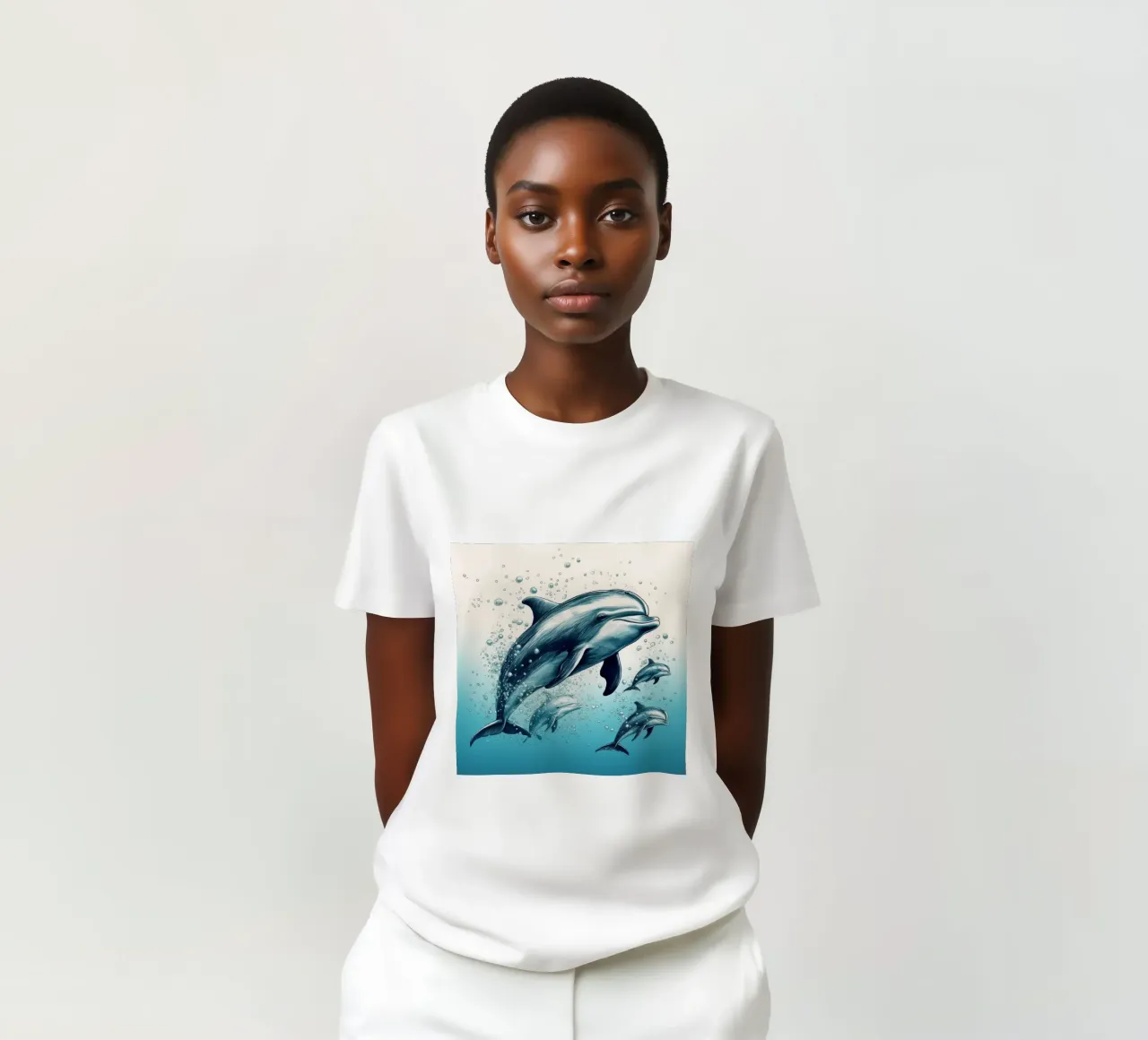 La banda dei delfini retrò t-shirt da Funny Animals