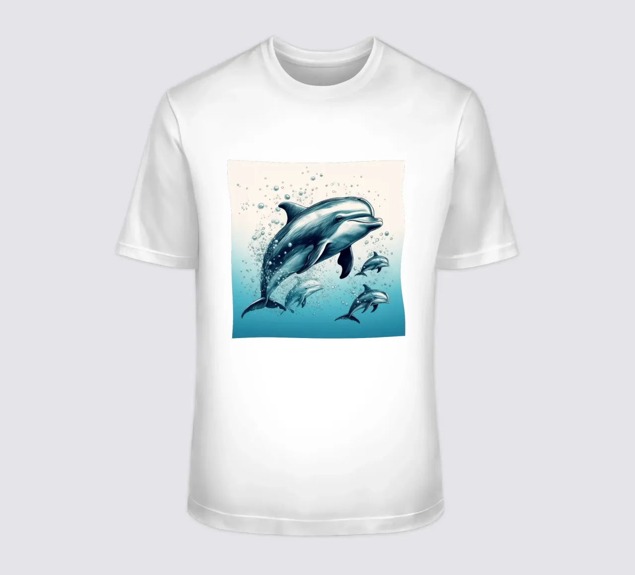 La banda dei delfini retrò t-shirt da Funny Animals