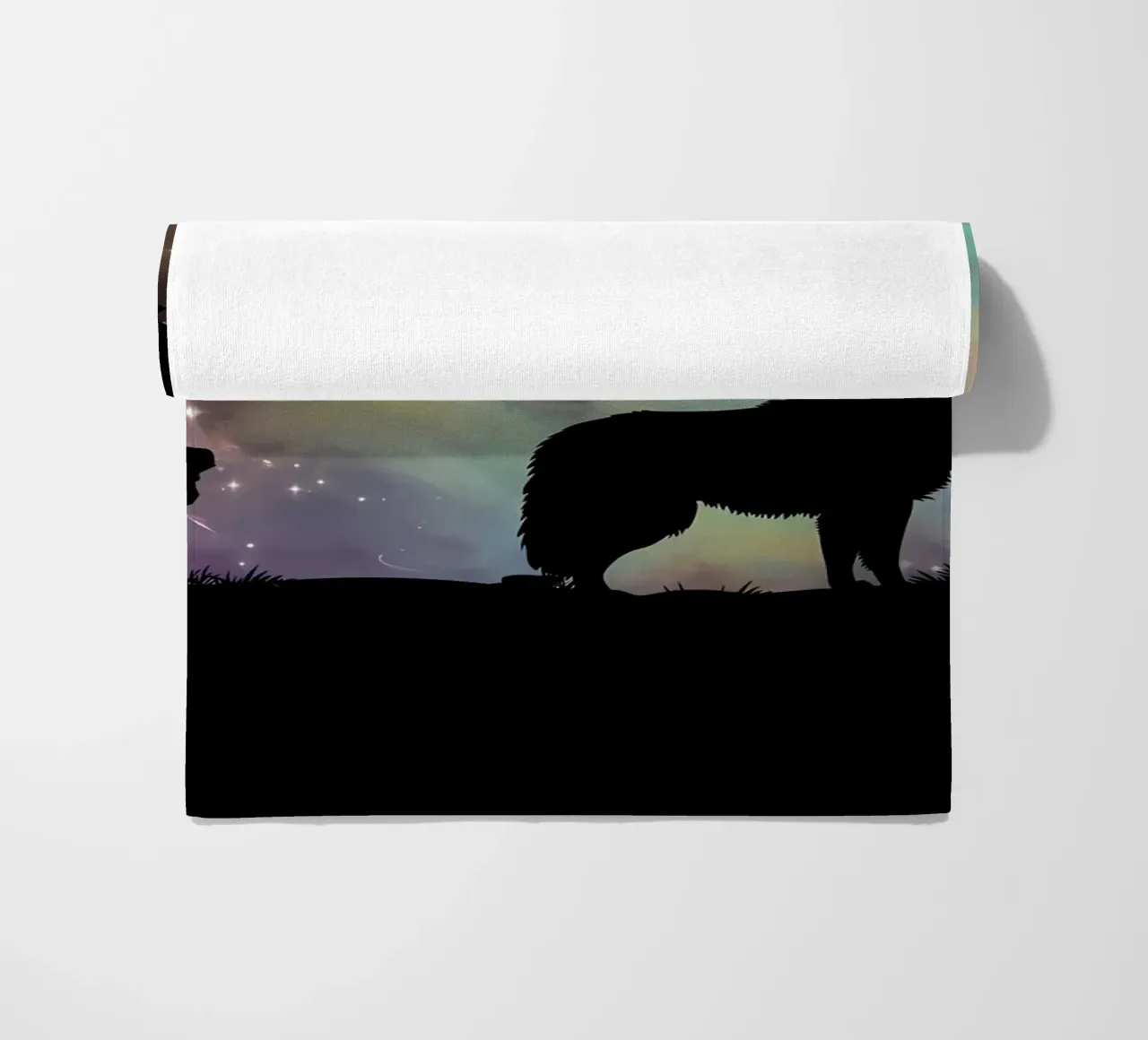 Animale lupo telo mare da Pierre Walton