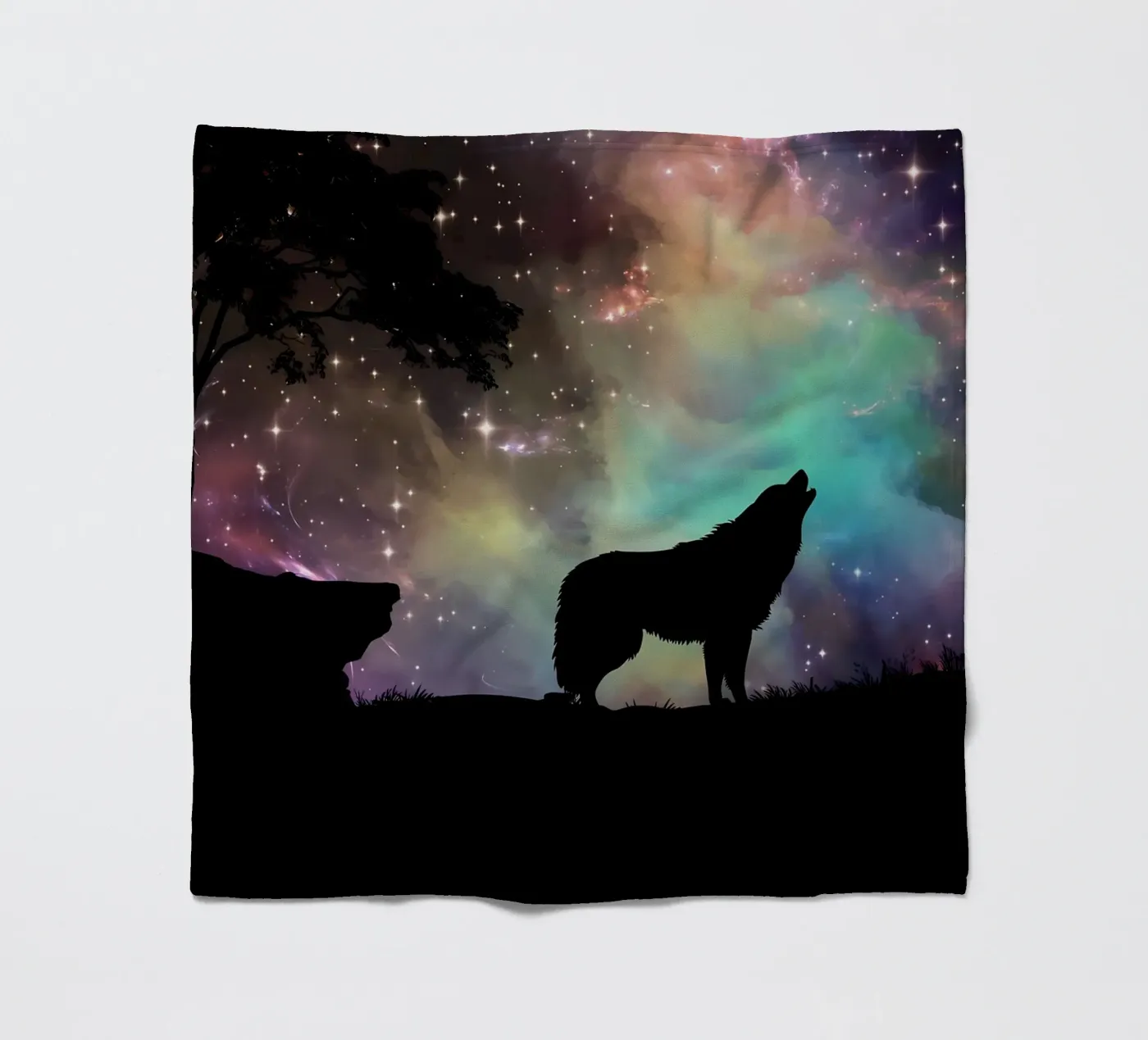 Wolf Animal fleecedeken van Pierre Walton