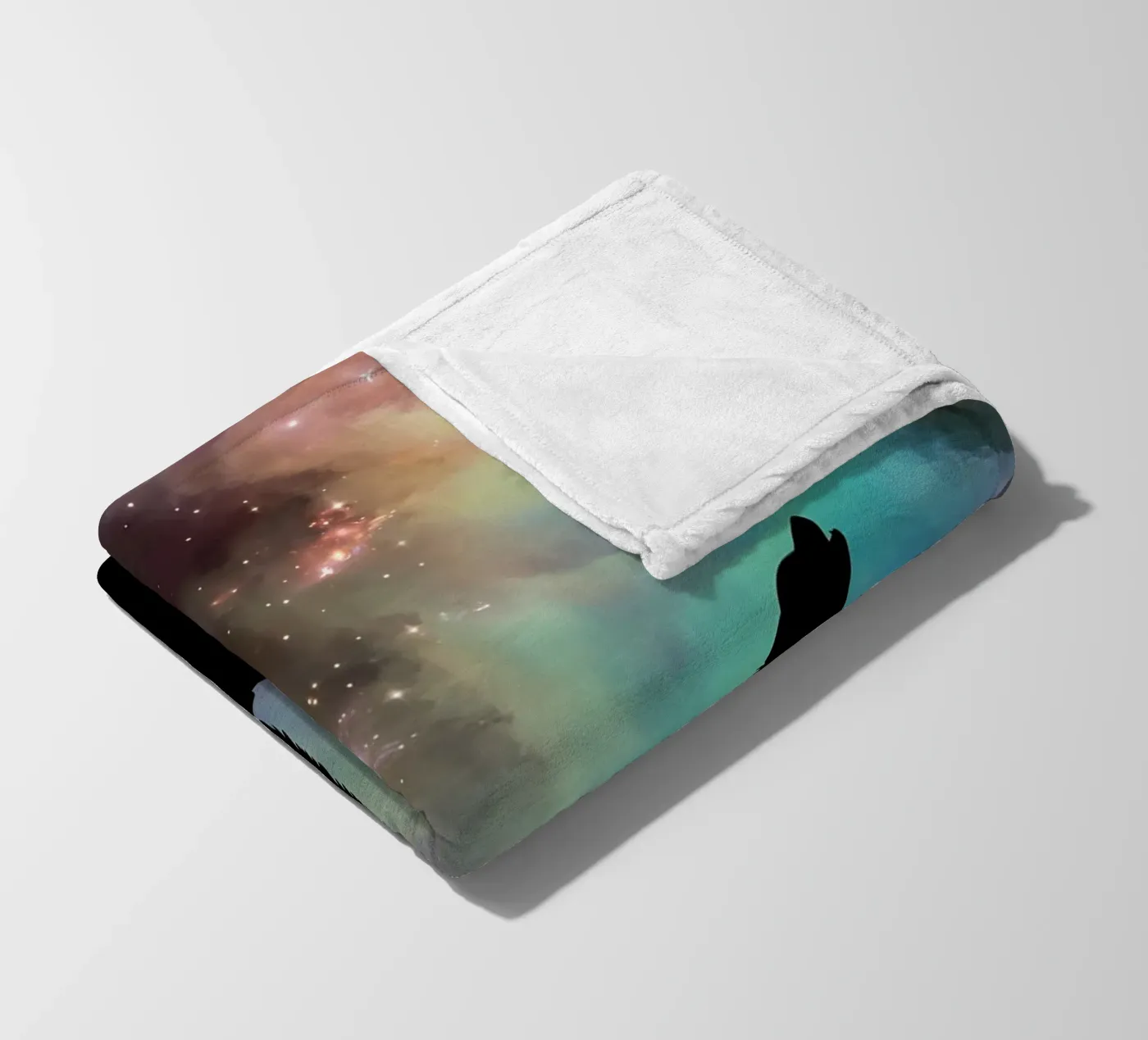 Wolf Animal fleecedeken van Pierre Walton