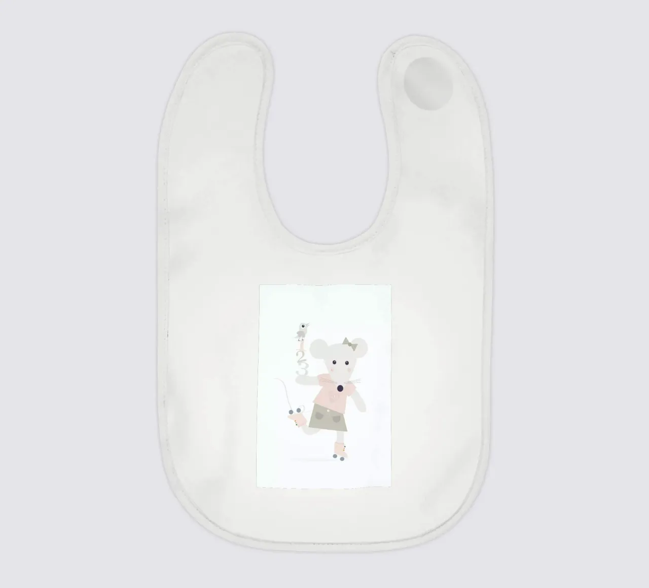 Mice Bird Number bavaglino da JaySan Studio