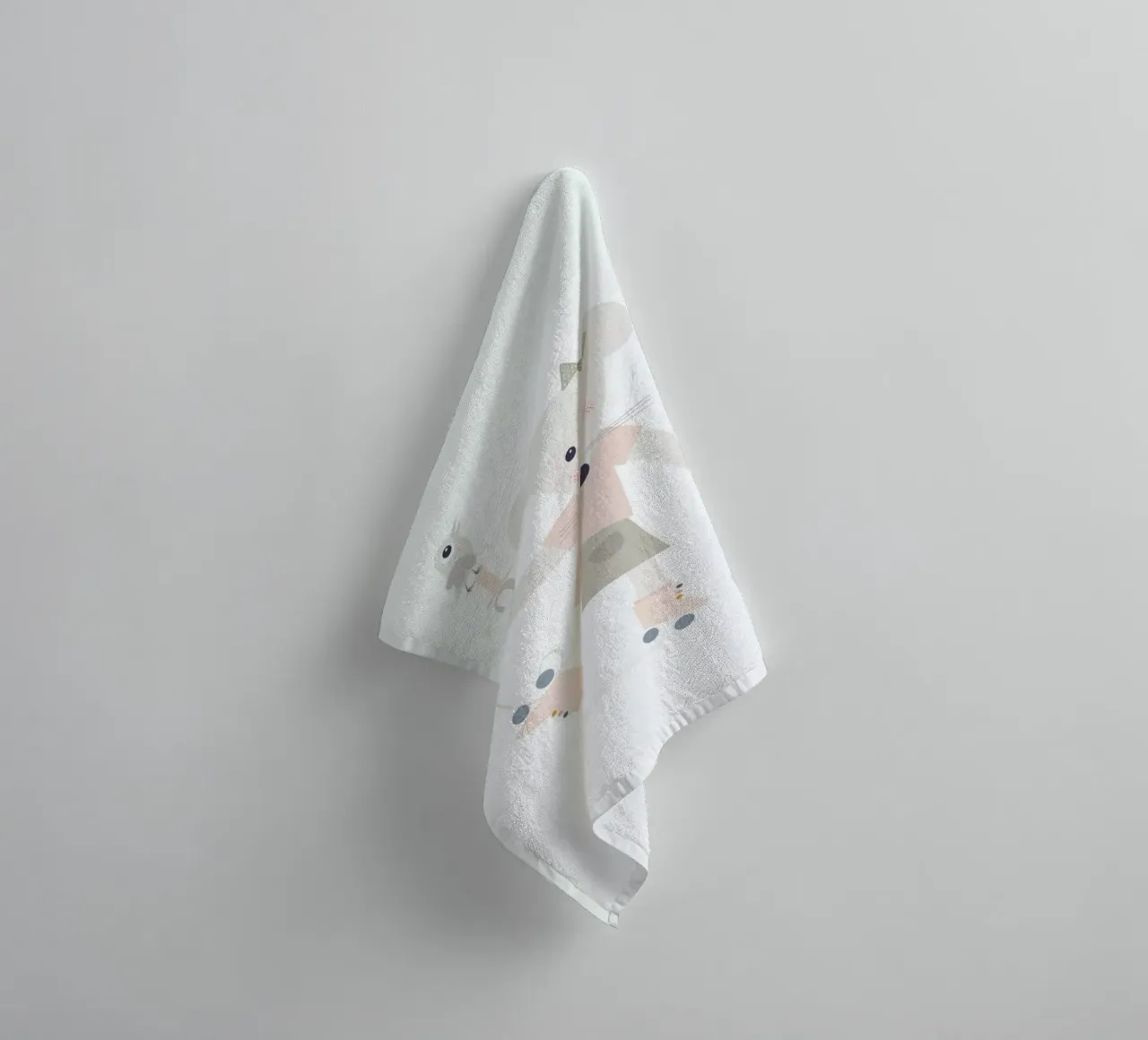 Mice Bird Number asciugamano da bagno da JaySan Studio