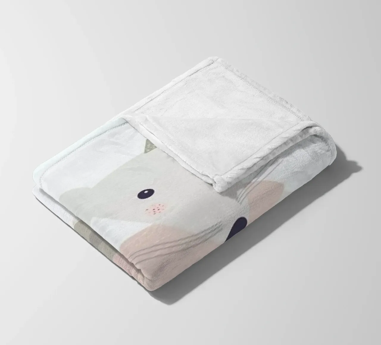Mice Bird Number coperta in pile da JaySan Studio