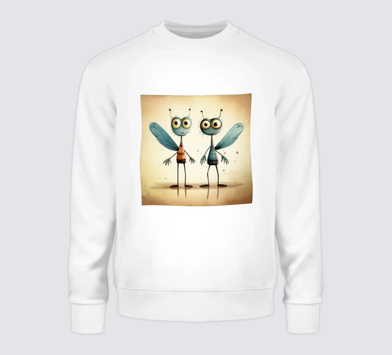 Duo di libellule retrò felpa da Funny Animals