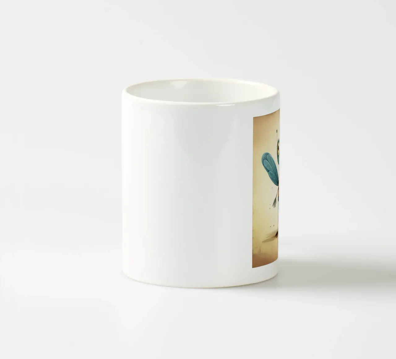 Duo di libellule retrò tazza in ceramica da Funny Animals