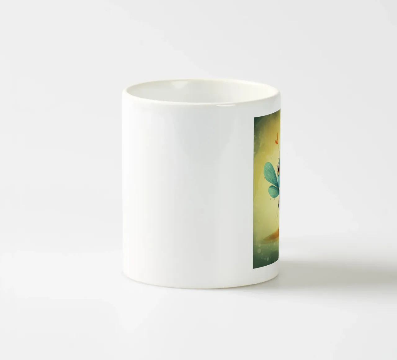Duo di libellule retrò tazza in ceramica da Funny Animals