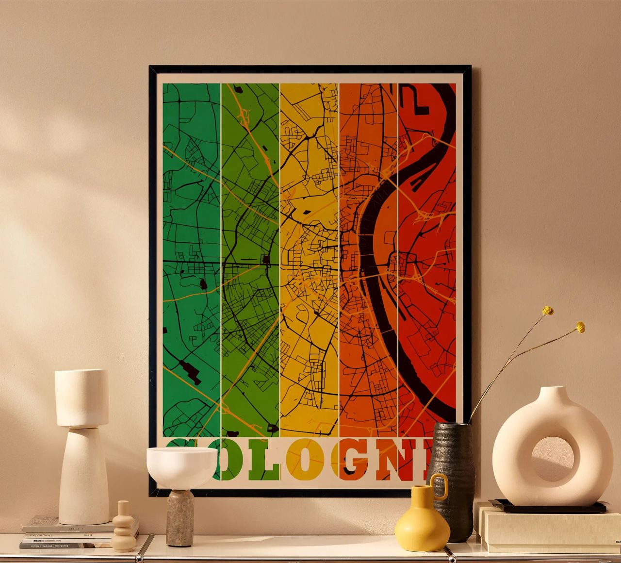 Cologne Allemagne poster de Christopher Adams