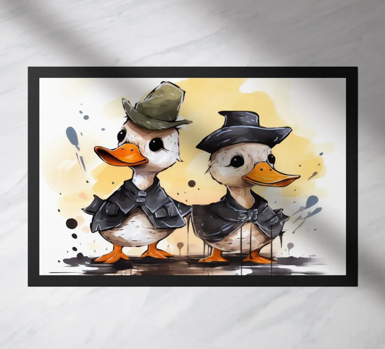Retro Duck Duo zerbino da Funny Animals