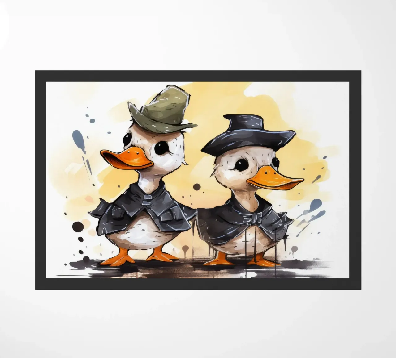 Retro Duck Duo zerbino da Funny Animals