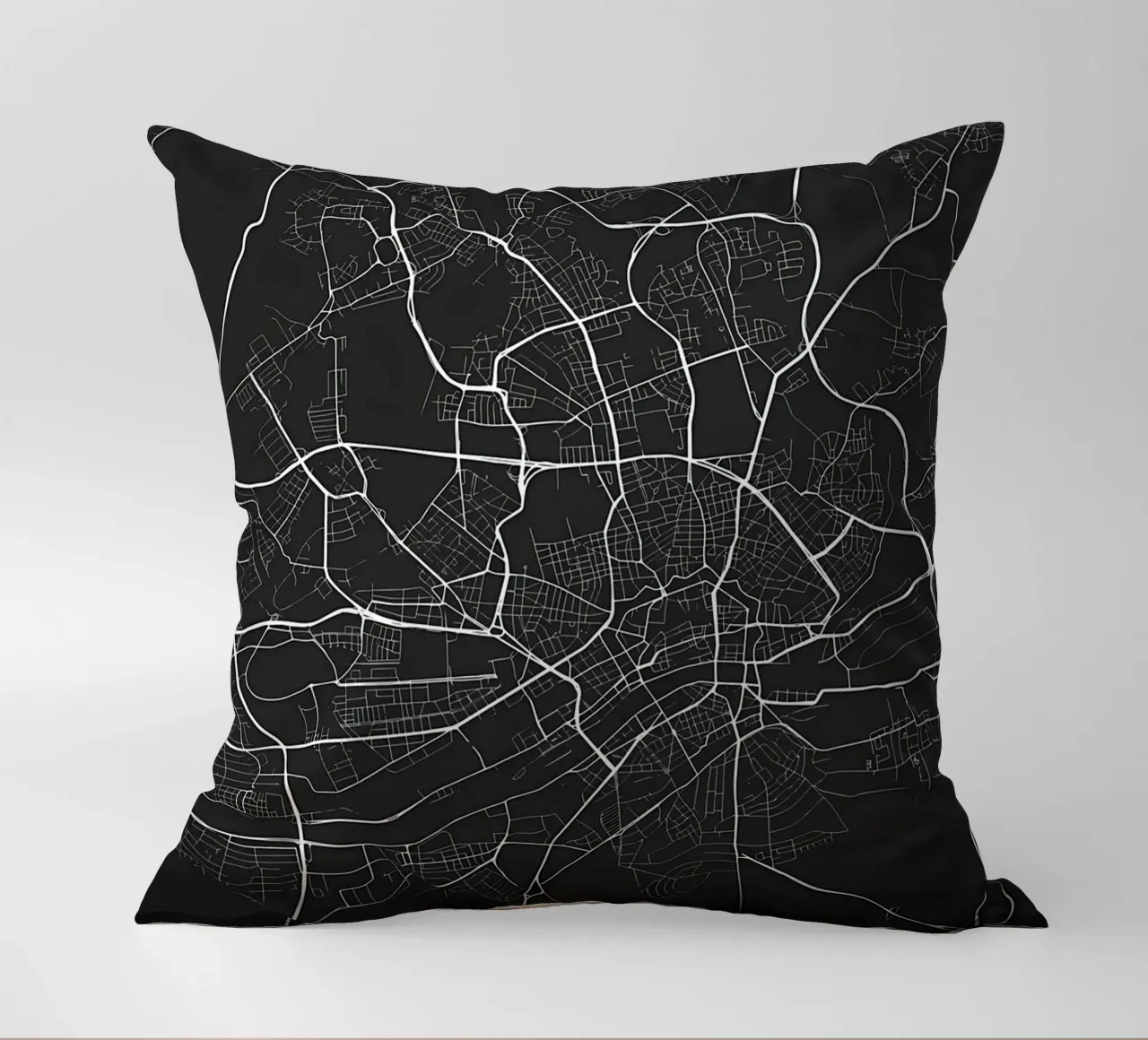 mappa di francoforte cuscino da Christopher Adams