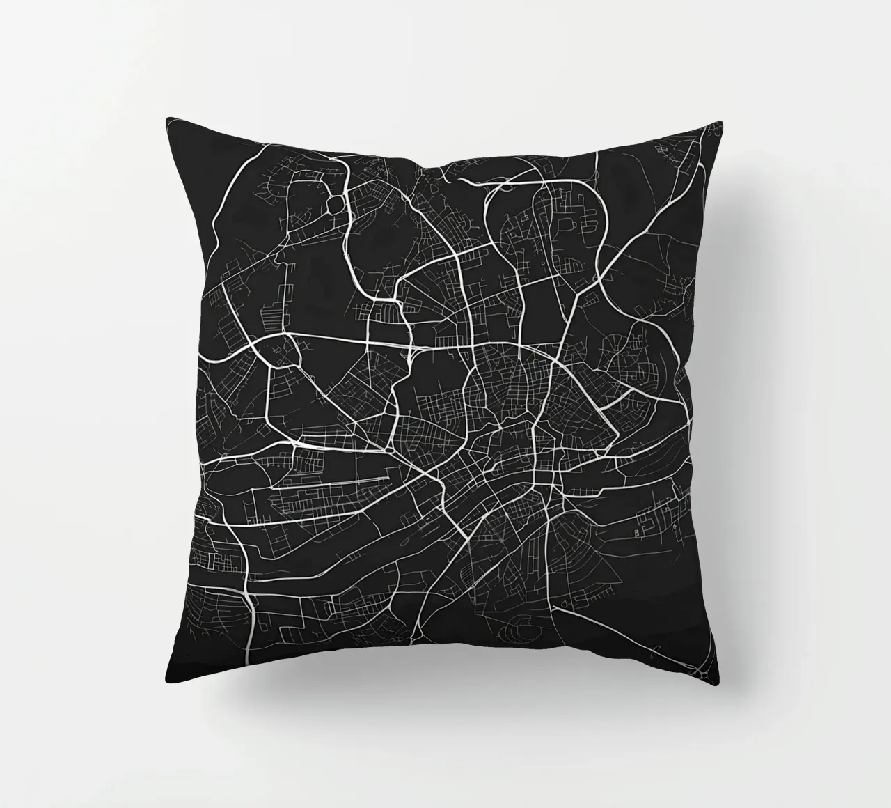 mappa di francoforte cuscino da Christopher Adams