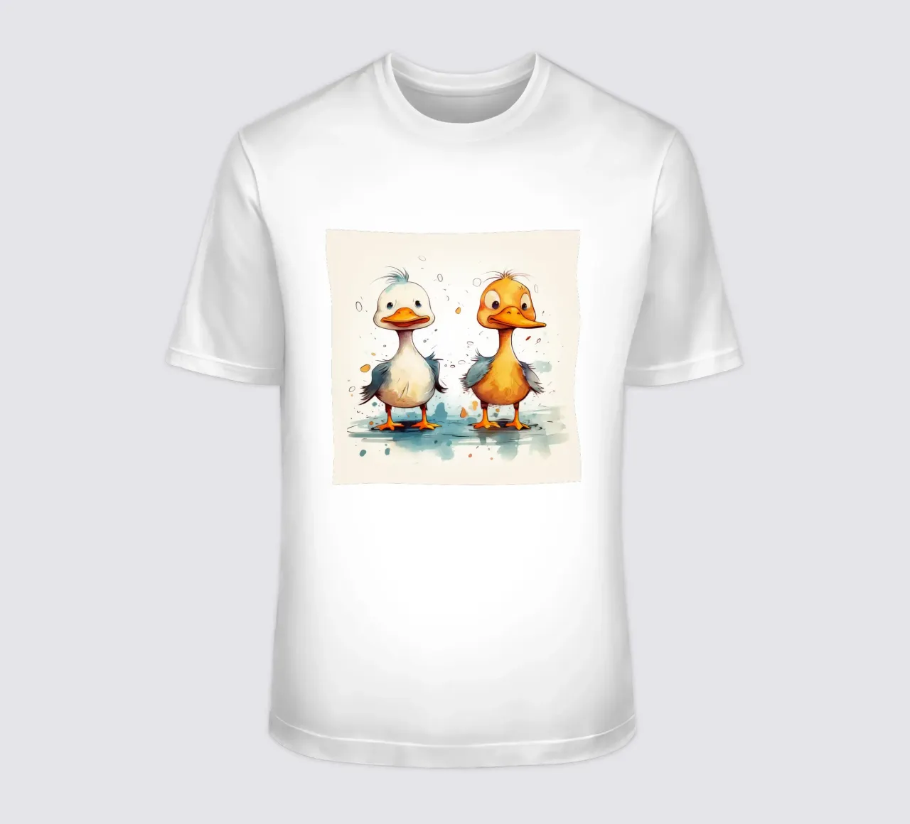 Retro Duck Duo t-shirt da Funny Animals