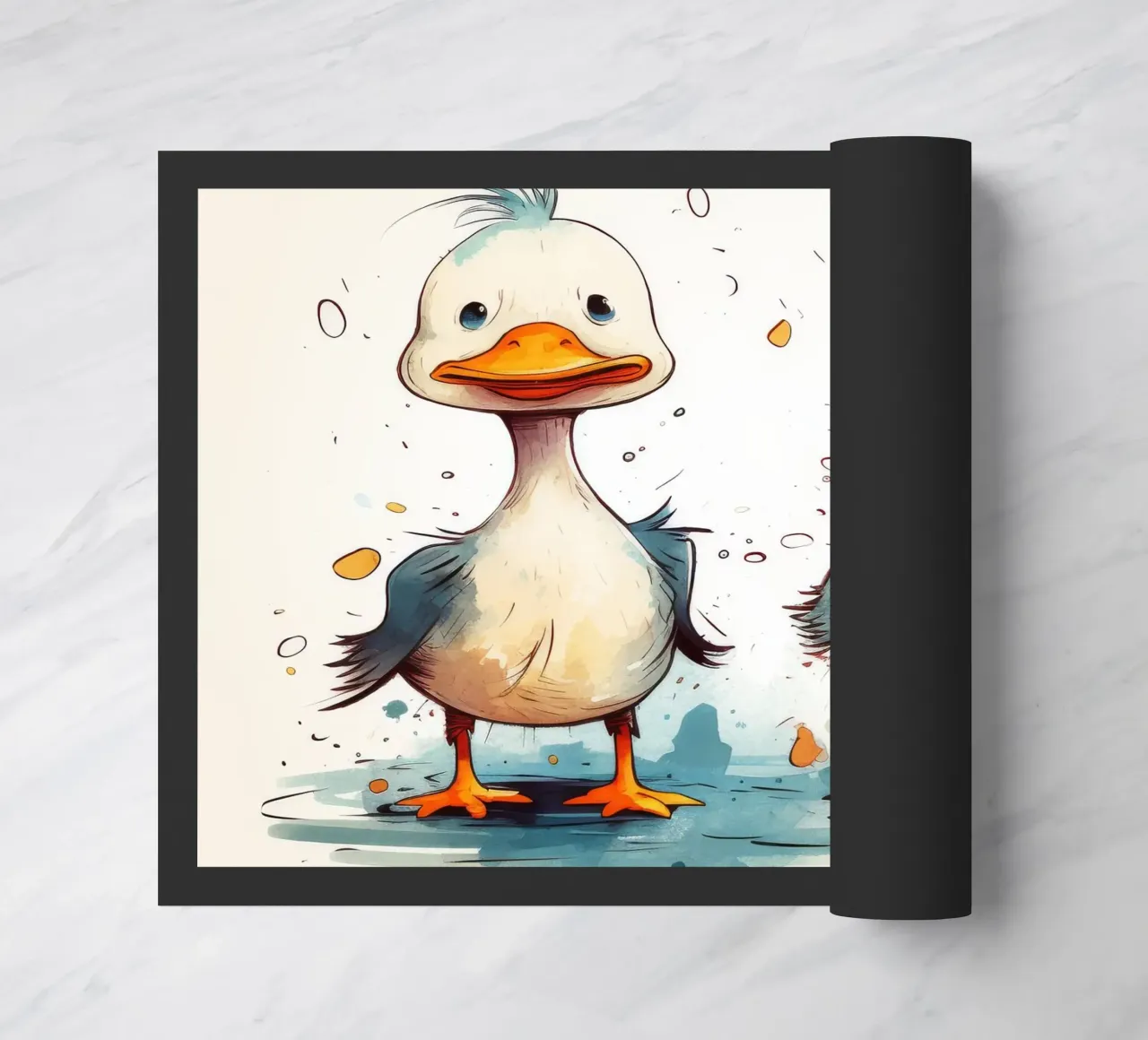 Pato Retro Duo felpudo de Funny Animals