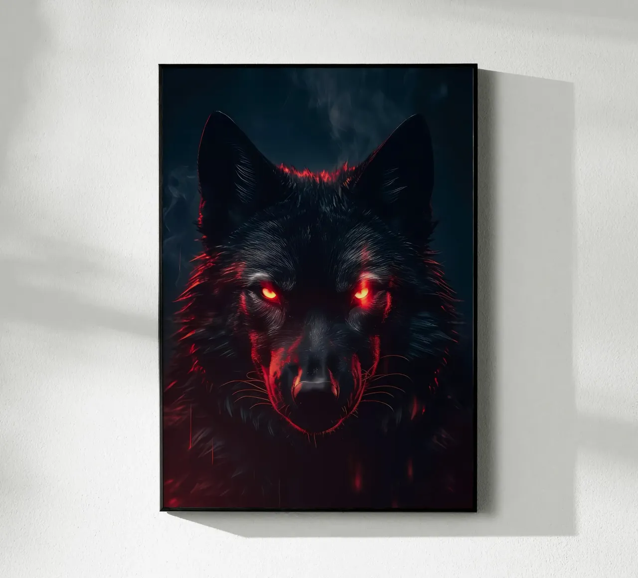 Animale lupo plexiglass da Pierre Walton