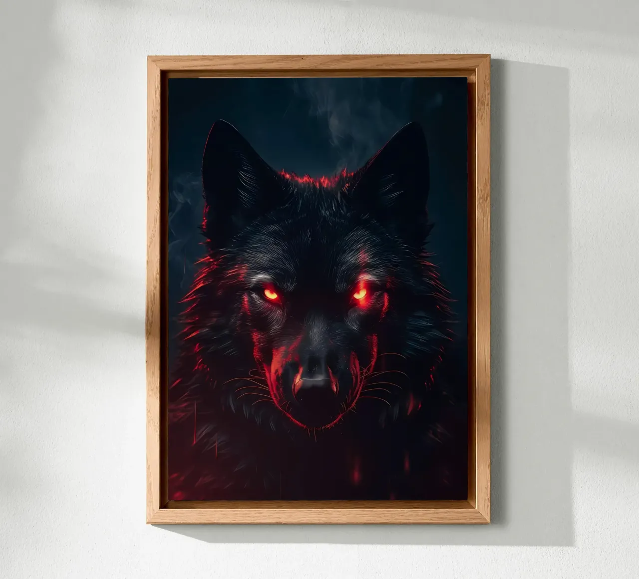Wolf Animal forex plate by Pierre Walton
