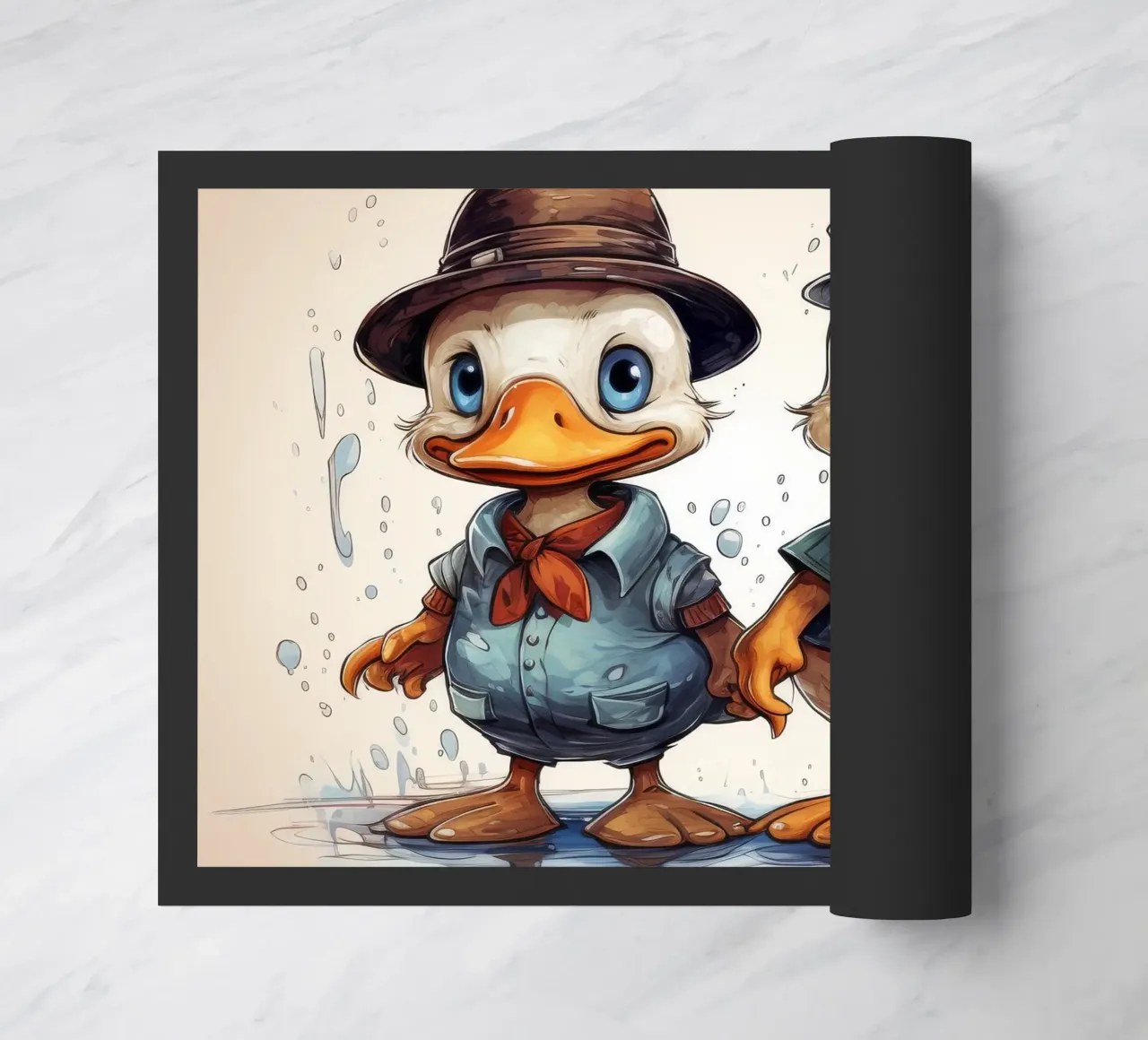 Retro Duck Duo zerbino da Funny Animals