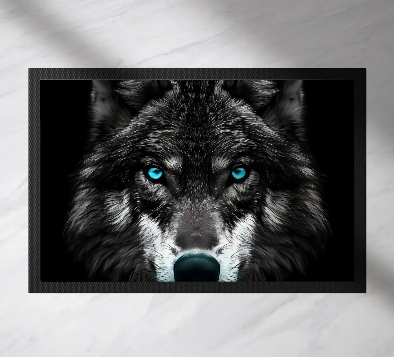 Wolf Dier deurmat van Pierre Walton