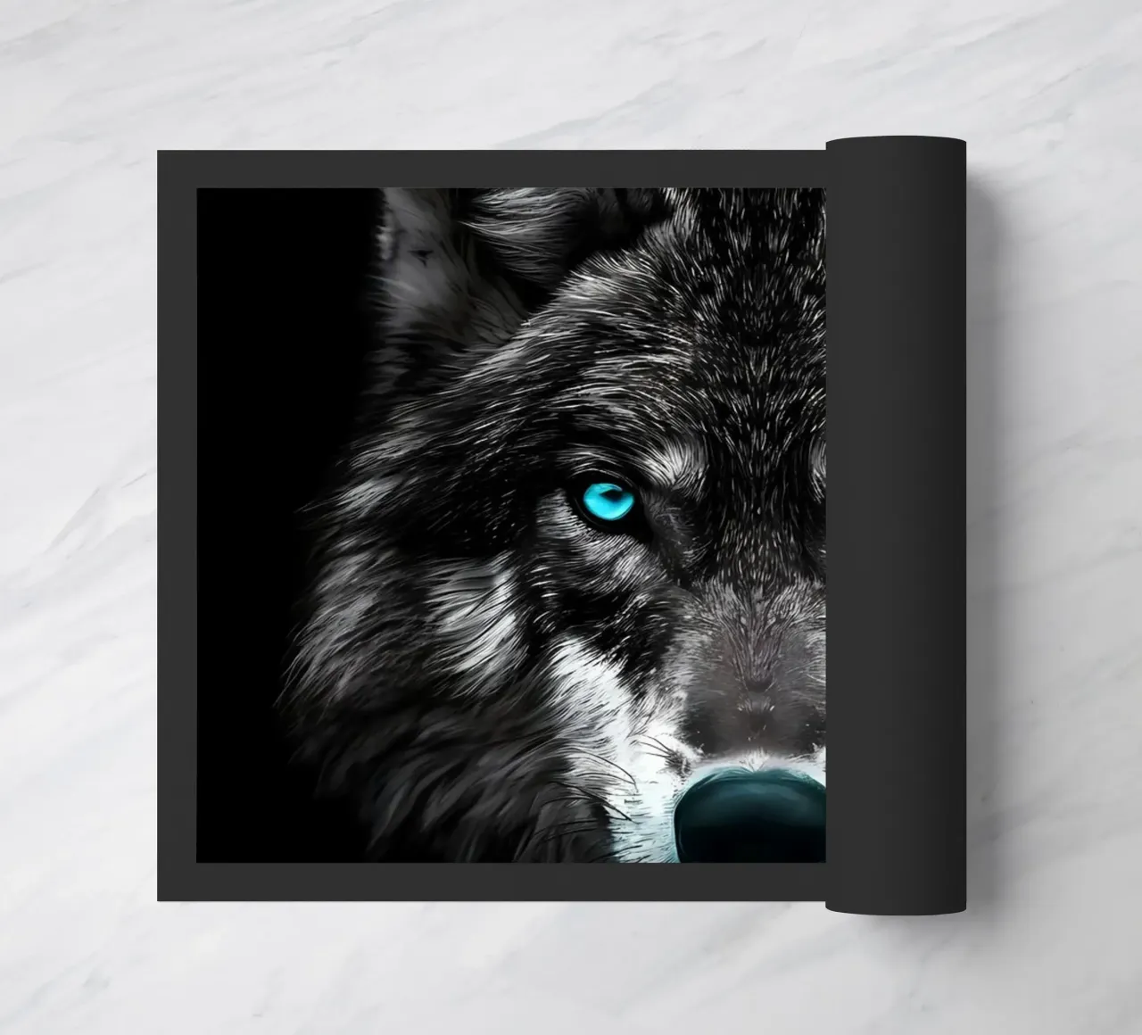 Wolf Dier deurmat van Pierre Walton