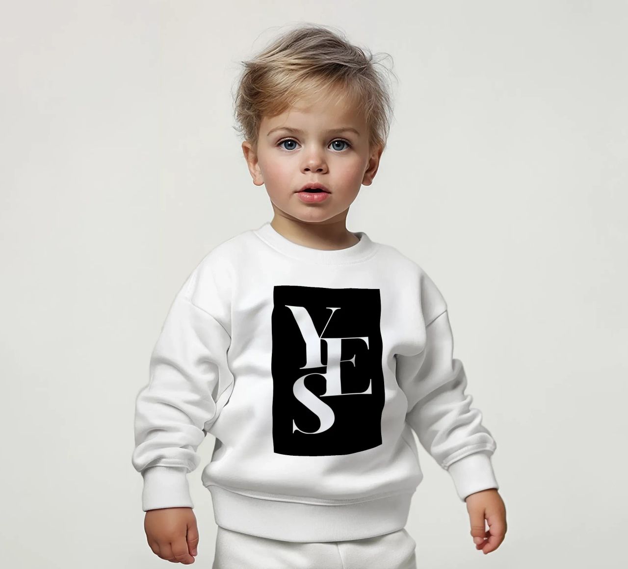 Yes 1 felpa neonato da Froilein Juno