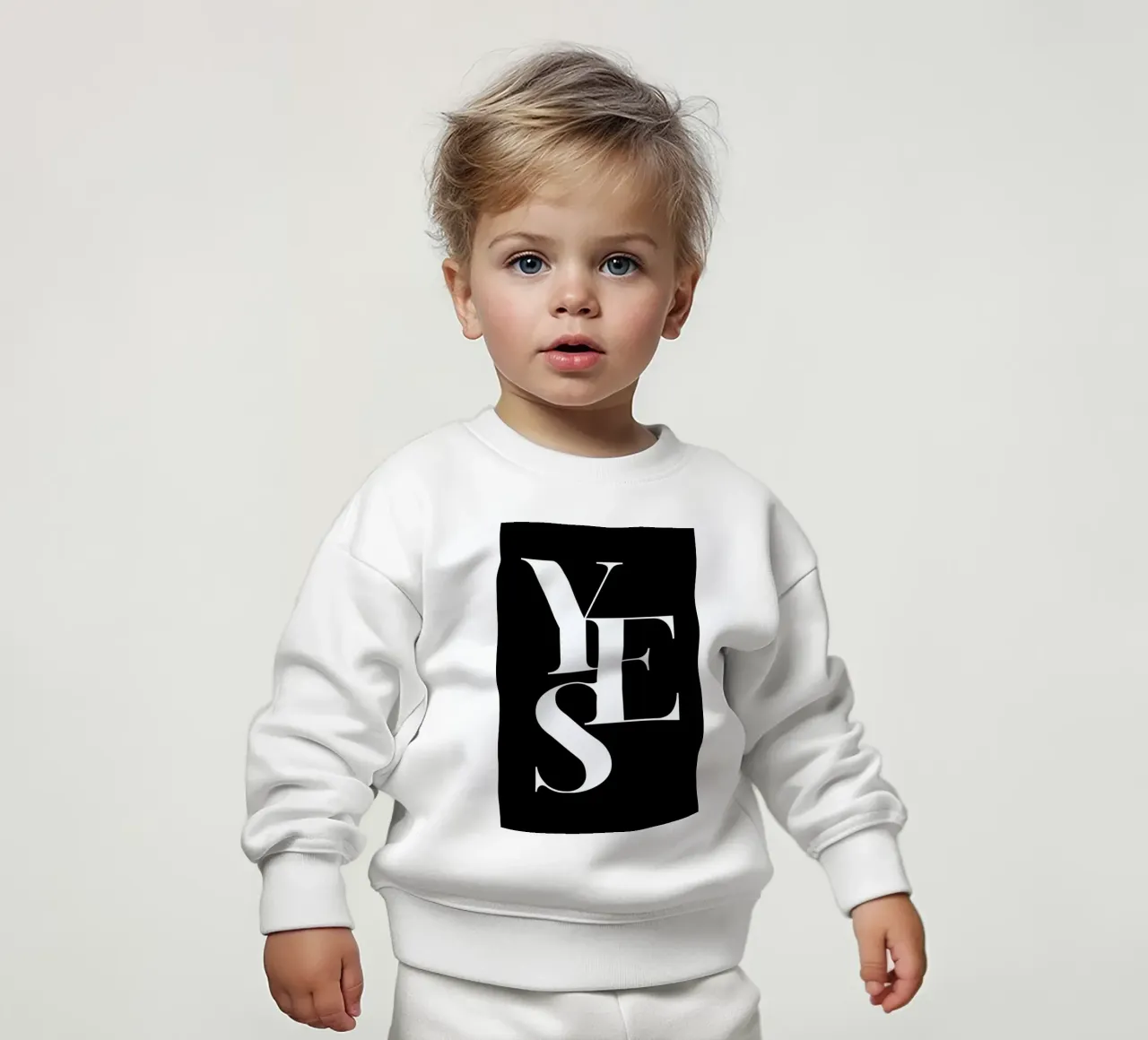 Yes 1 sudadera de bebé de Froilein Juno