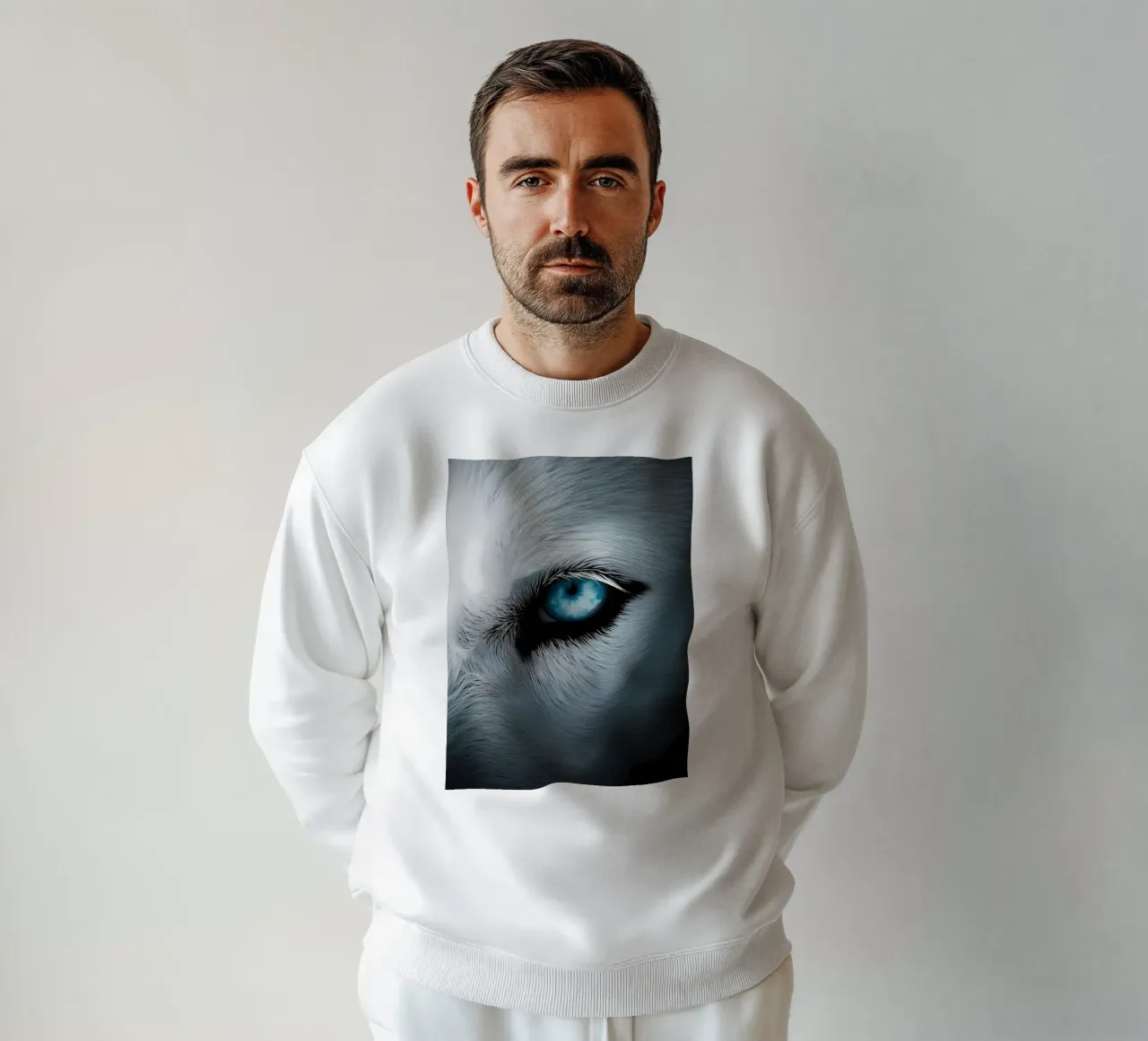 Animale lupo felpa da Pierre Walton