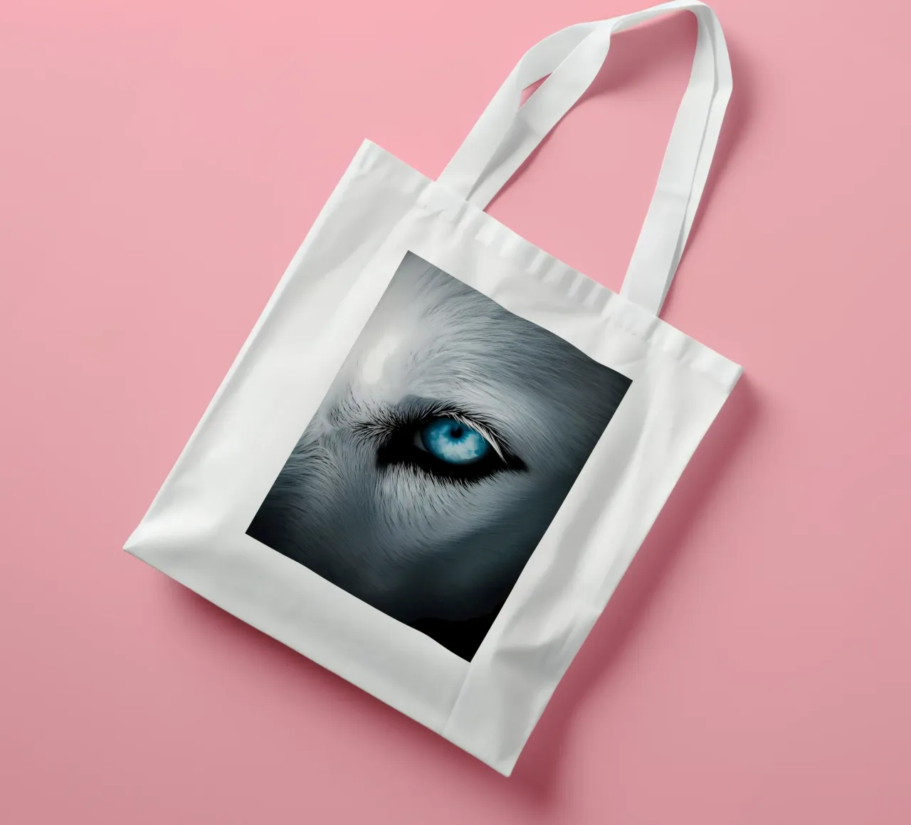 Animale lupo borsa in juta da Pierre Walton