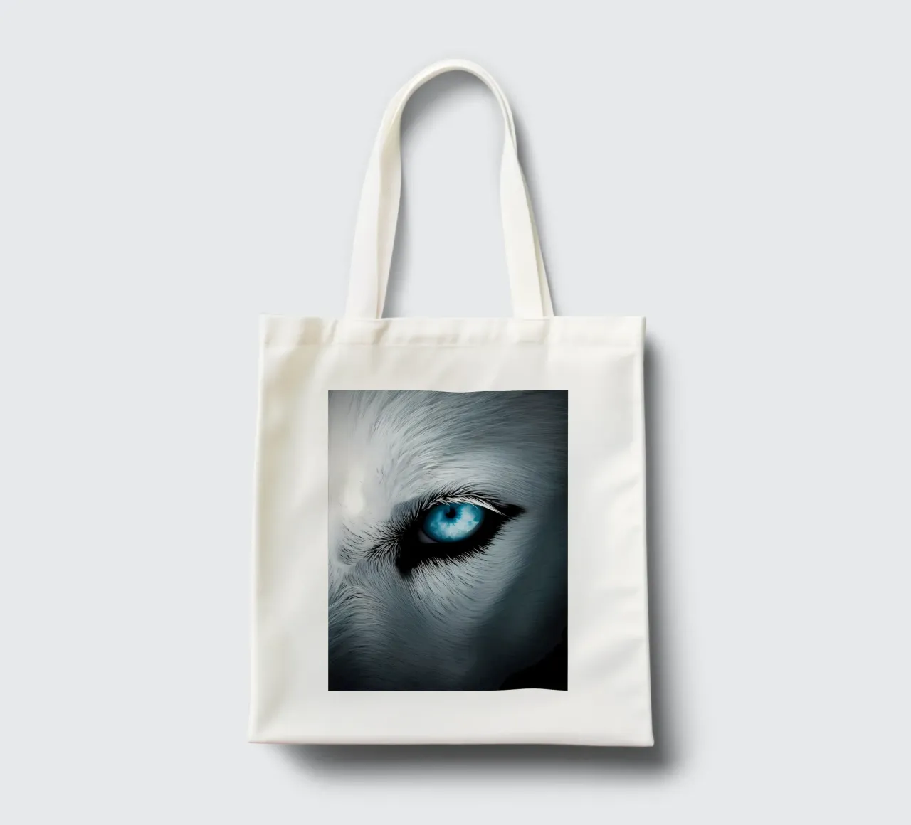 Animale lupo borsa in juta da Pierre Walton