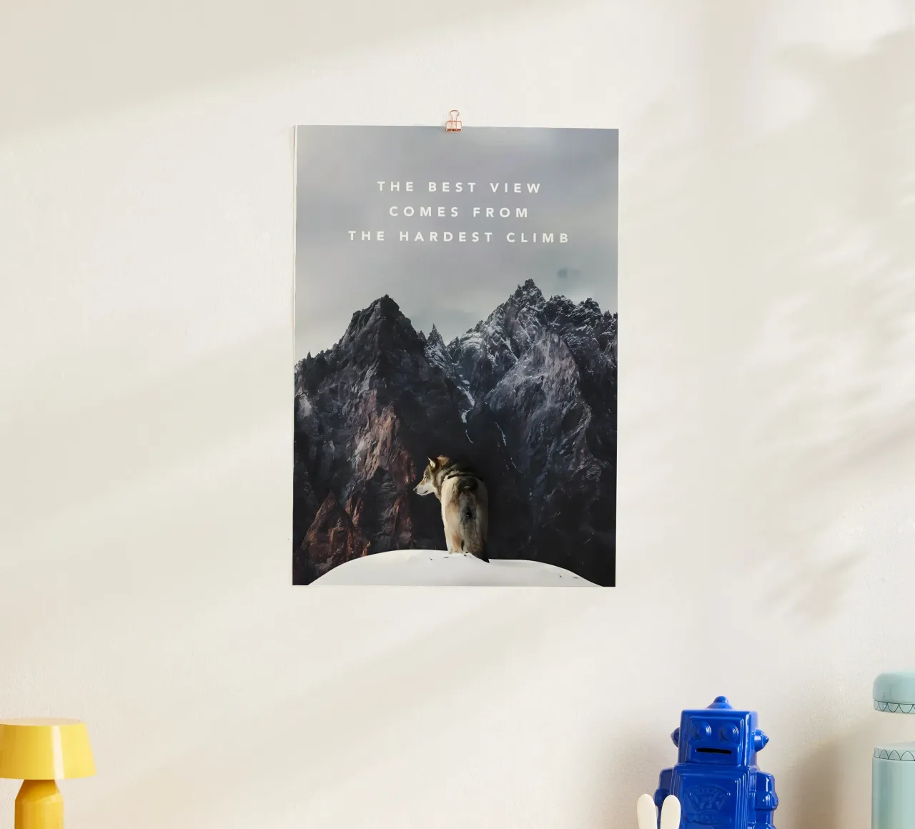 Animale lupo poster da Pierre Walton
