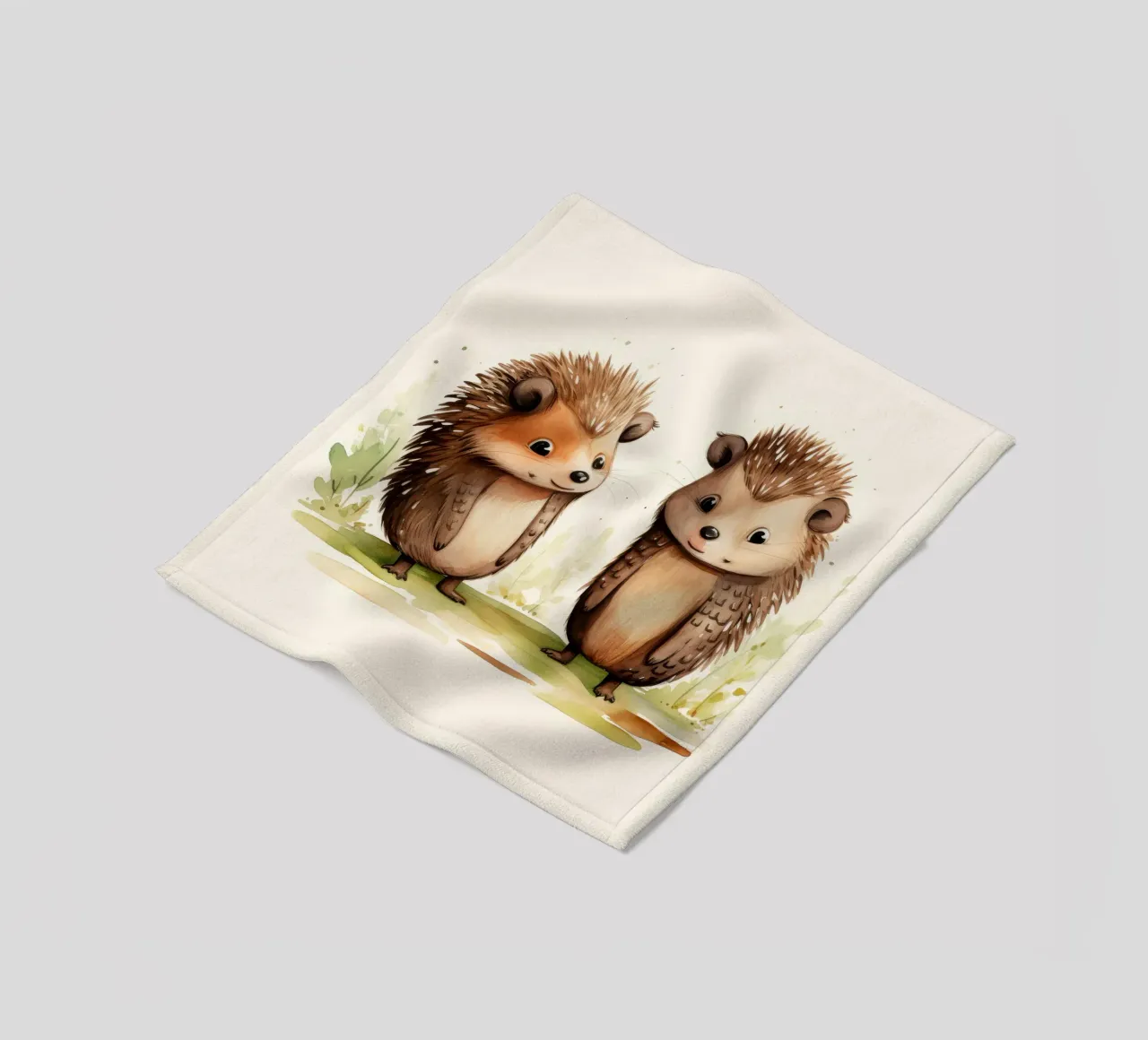 Duo di Echidna retrò coperta in pile da Funny Animals