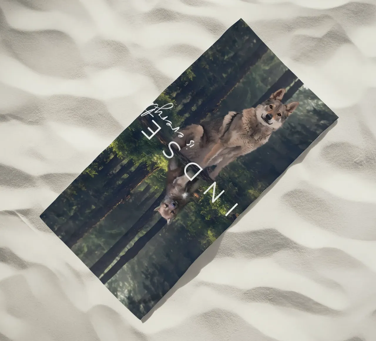 Animale lupo telo mare da Pierre Walton