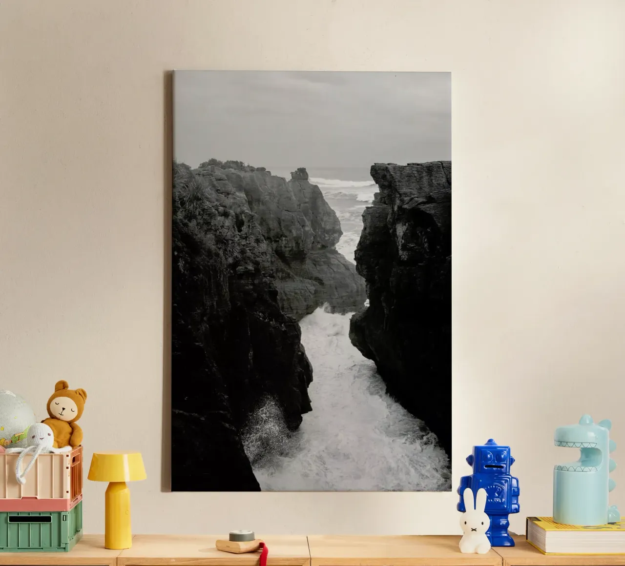 Pancakerocks canvas by Jan Luzar