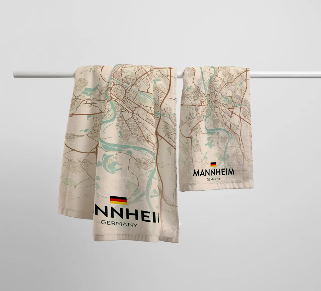 Mannheim DE Handtuch von Christopher Adams