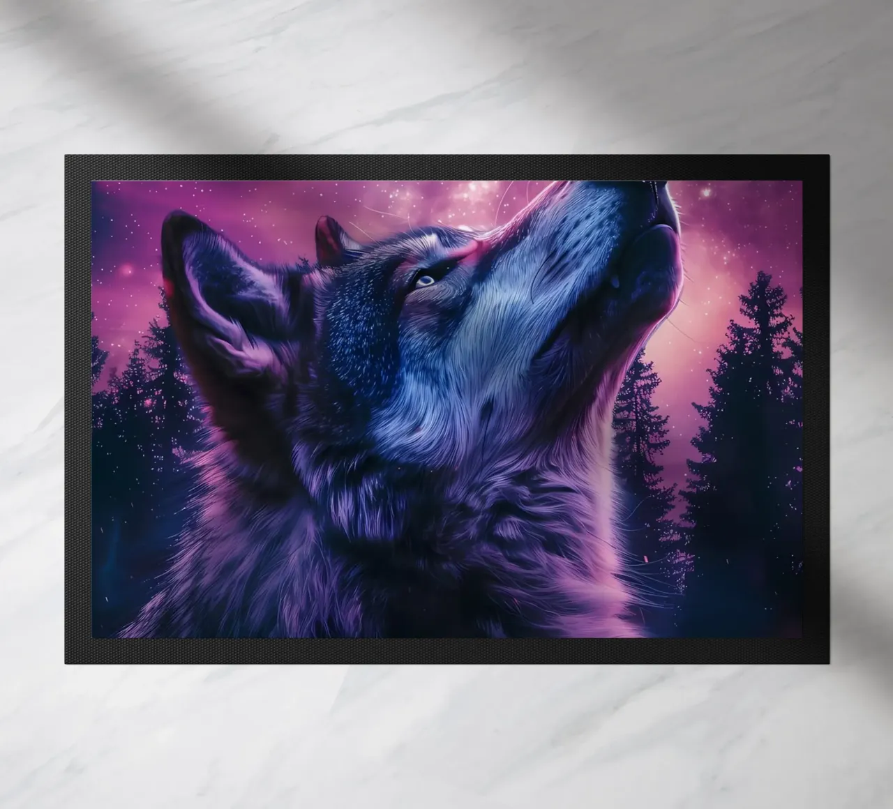 Wolf Dier deurmat van Pierre Walton