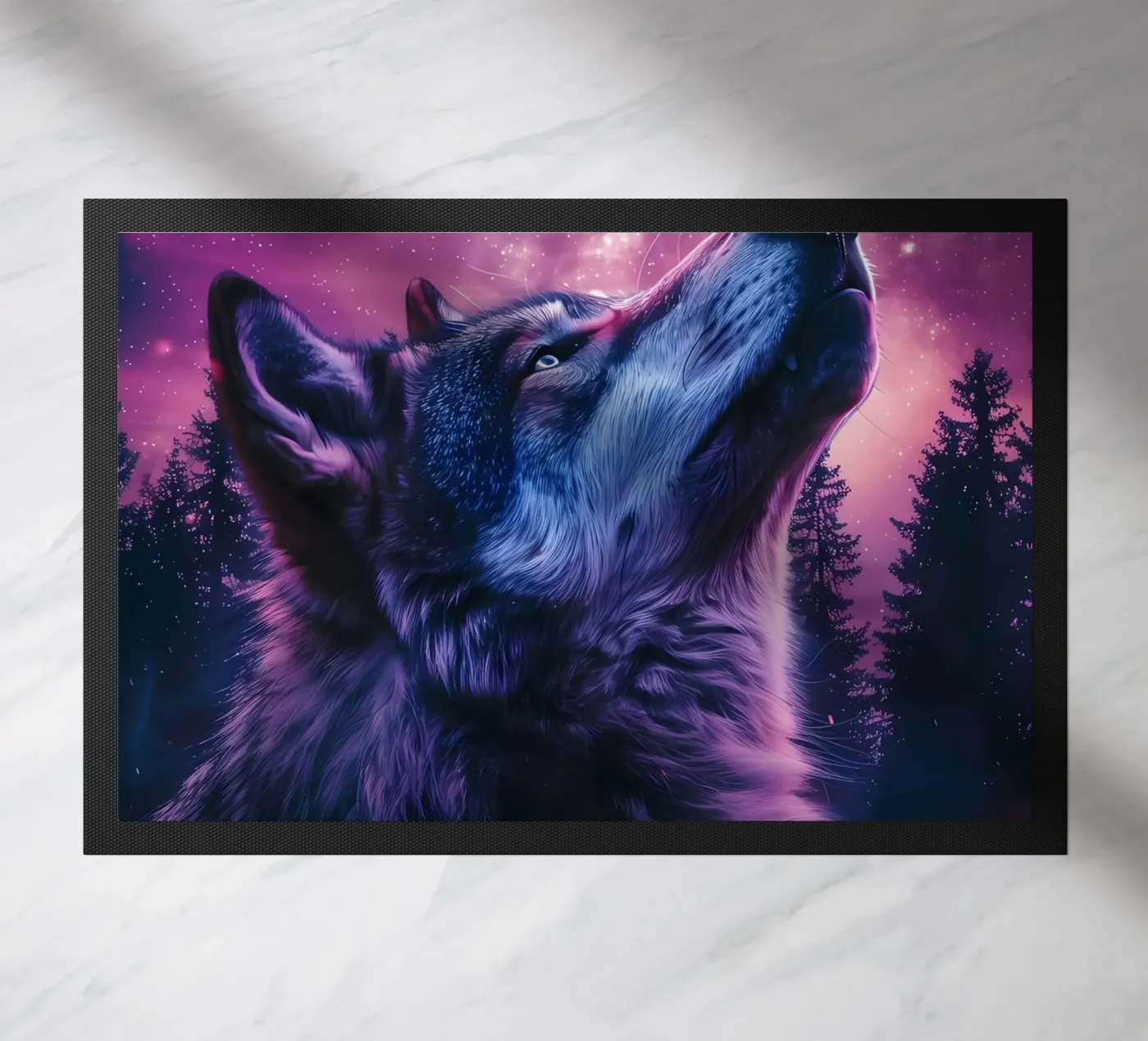 Wolf Dier deurmat van Pierre Walton