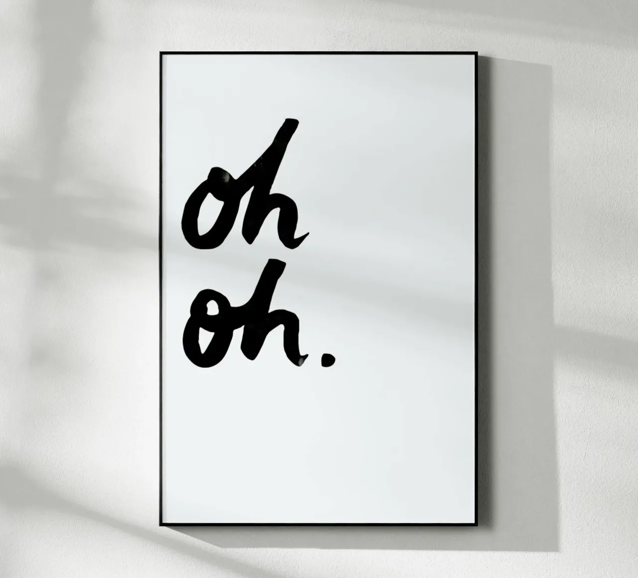 Oh Oh plexiglass da Mareike Böhmer