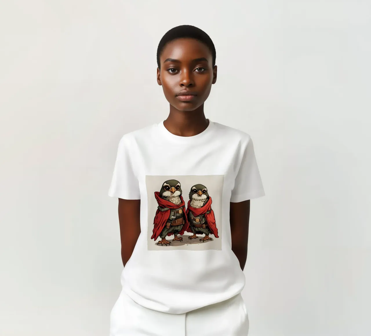Retro Falcon Duo t-shirt da Funny Animals