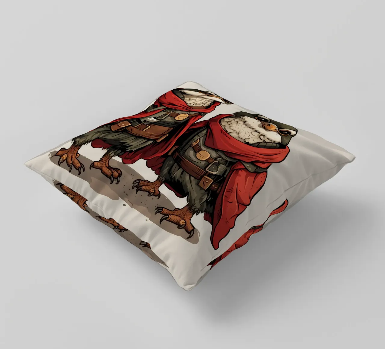 Retro Falcon Duo cuscino da Funny Animals