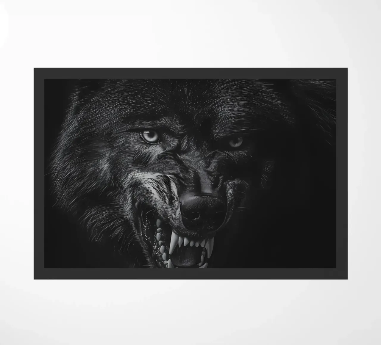 Wolf Dier deurmat van Pierre Walton