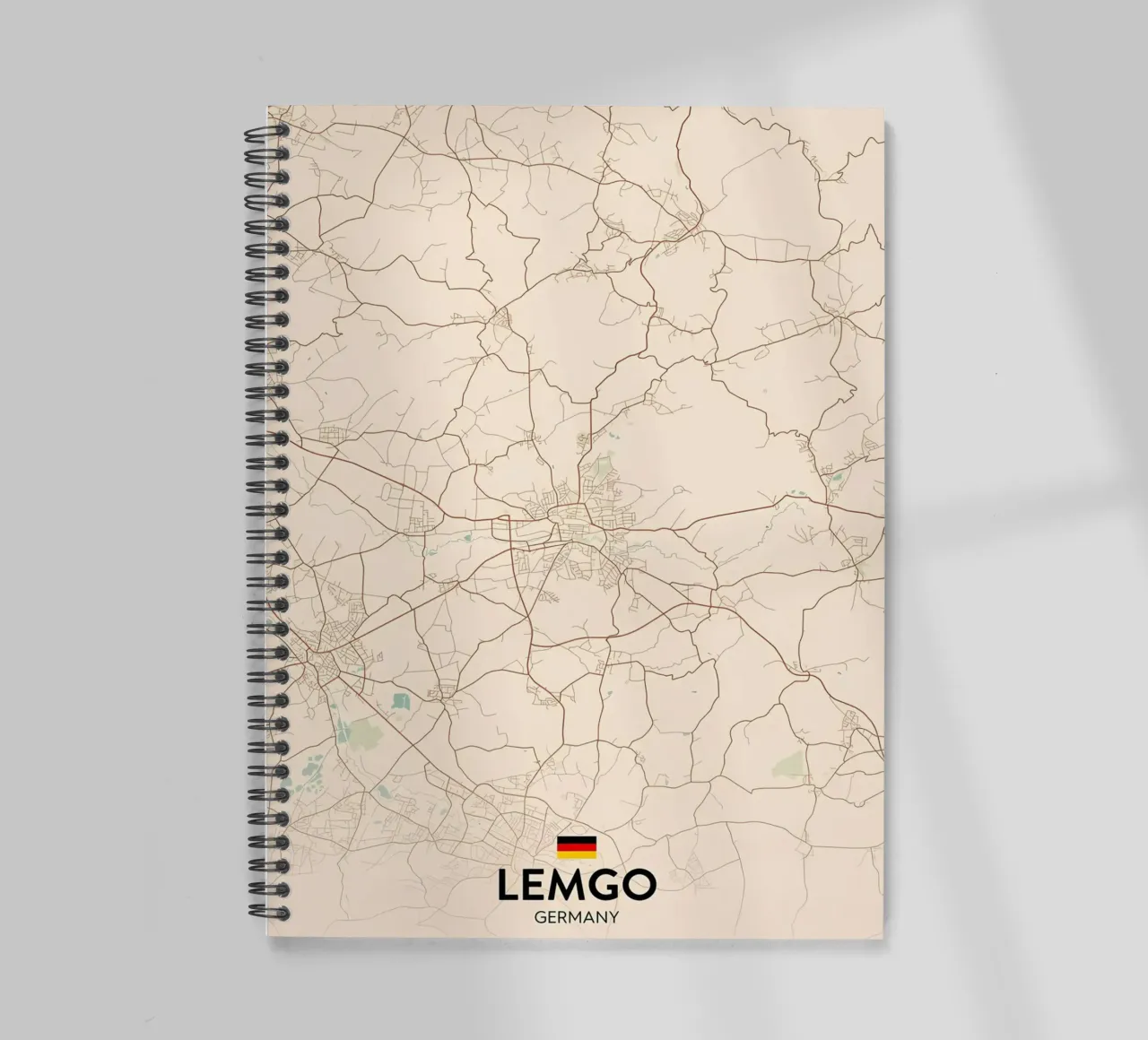 Lemgo DE spiral notebook by Christopher Adams