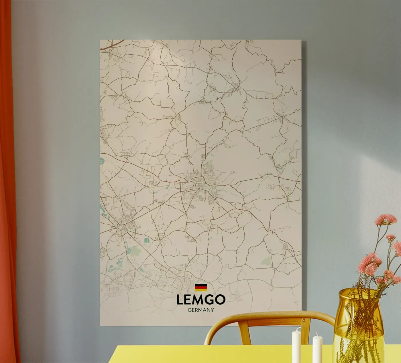 Lemgo DE acryl van Christopher Adams