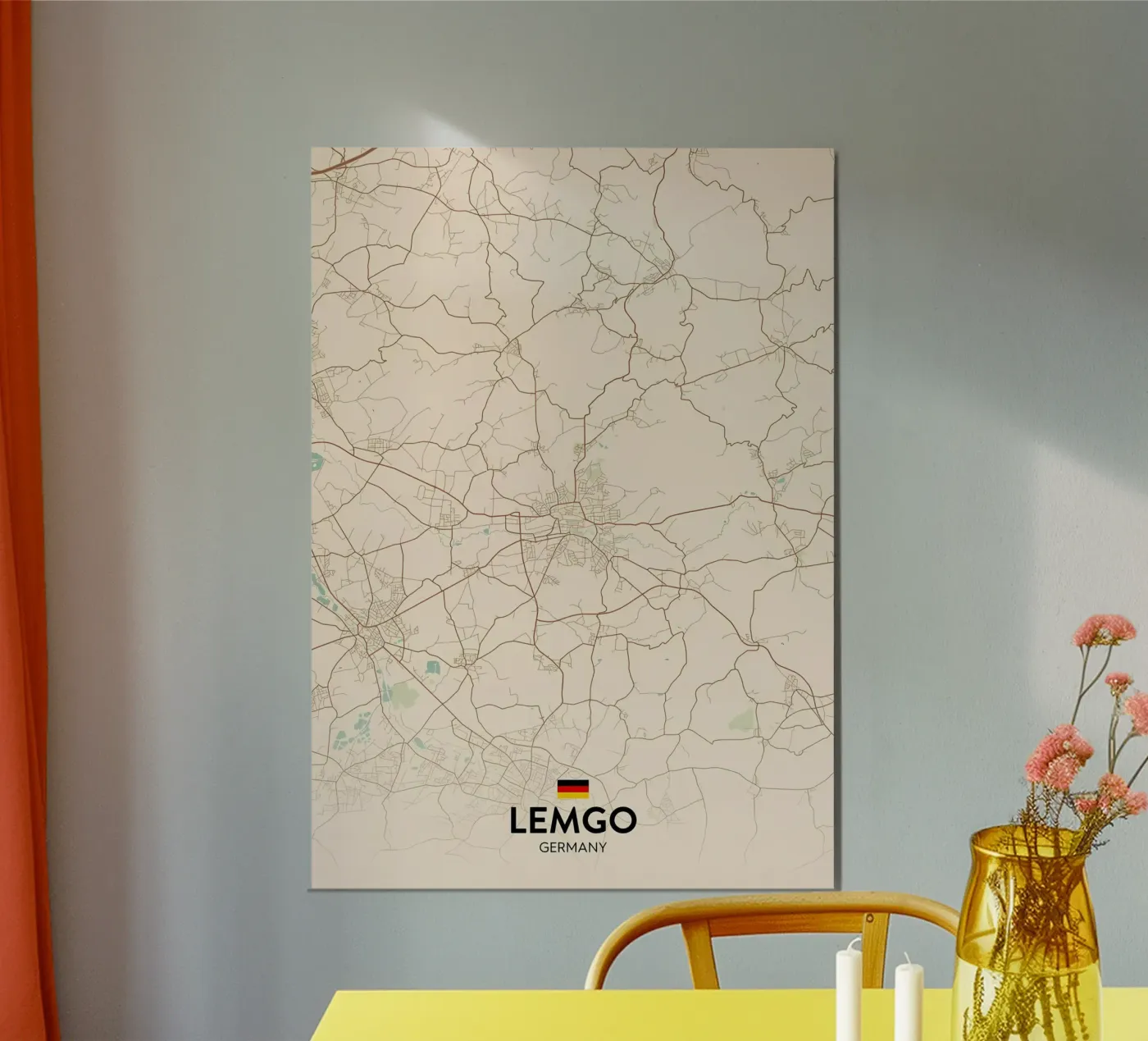 Lemgo DE poster by Christopher Adams