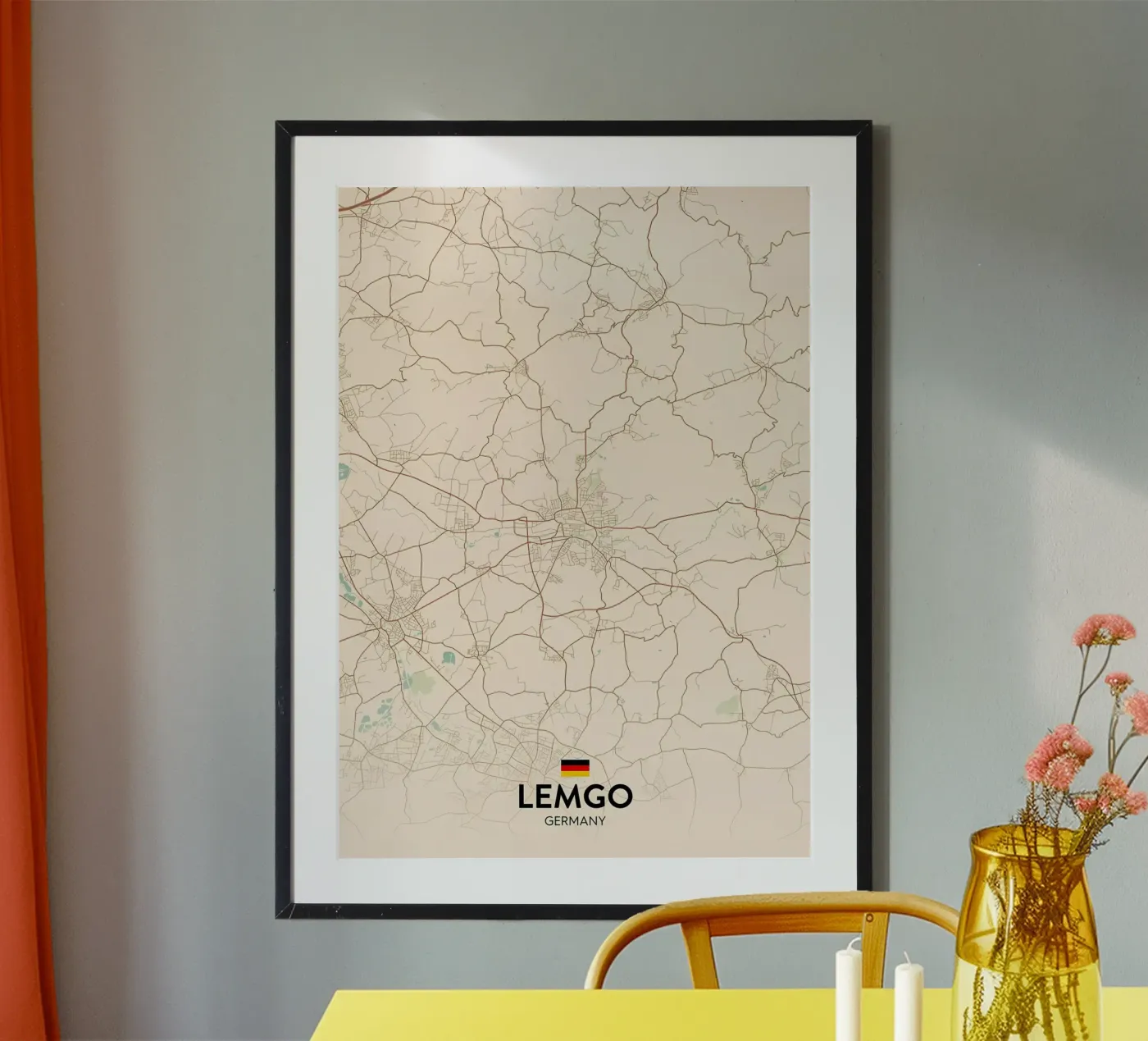 Lemgo DE poster by Christopher Adams