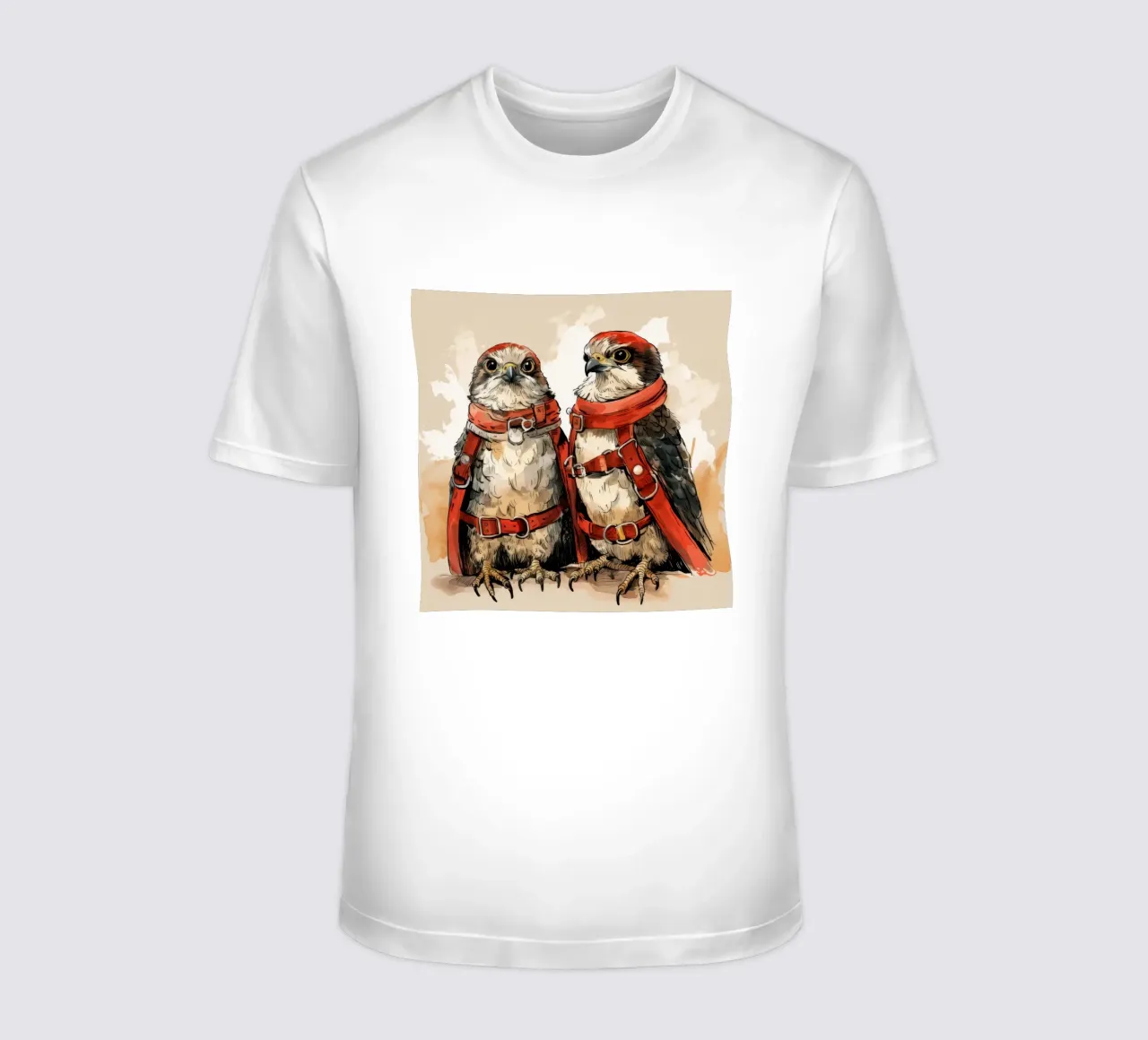 Retro Falcon Duo t-shirt da Funny Animals