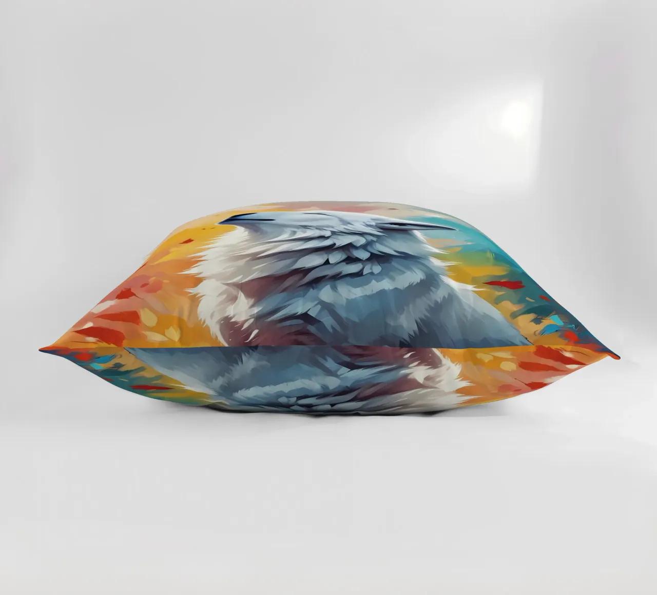 Wolf Animal decorative cushion by Pierre Walton
