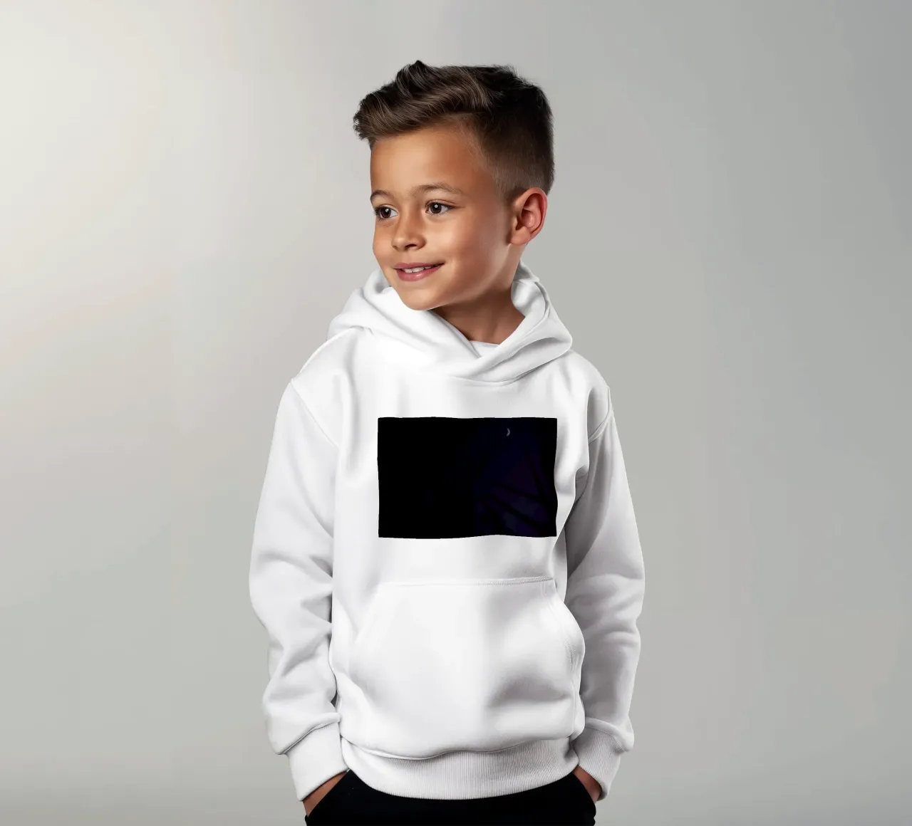 The Bright Side of the Moon sweat à capuche enfant de Nur Mut