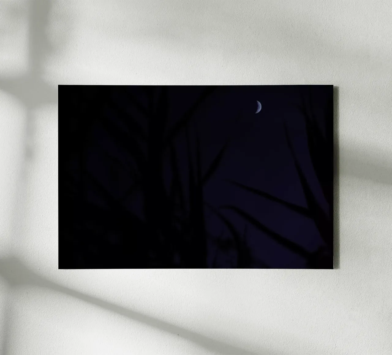 The Bright Side of the Moon tela con Cornice a cassetta da Nur Mut