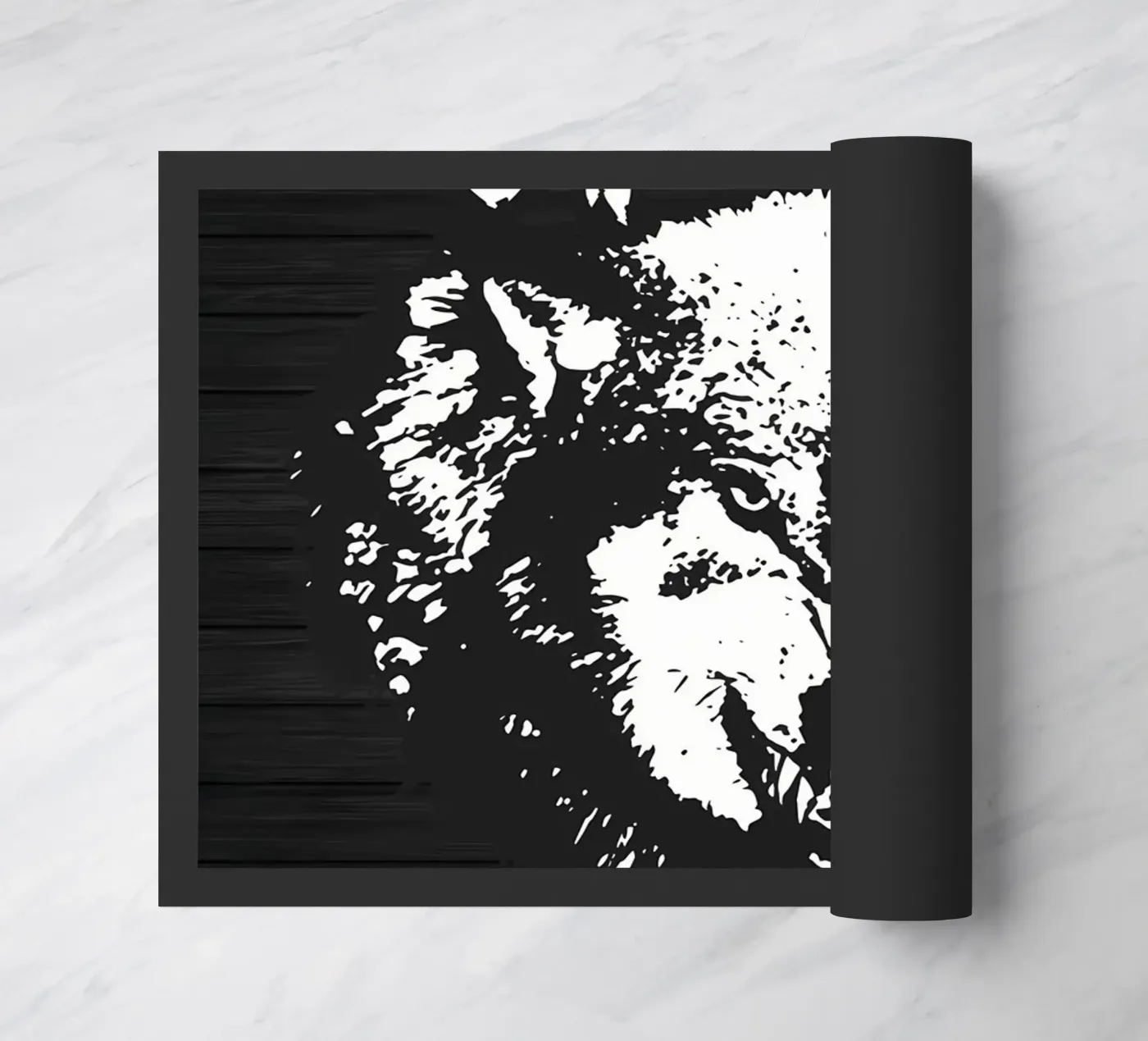 Wolf Dier deurmat van Pierre Walton